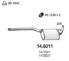 FORD 1478537 Middle Silencer